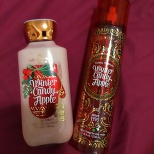Set of body mist & lotion